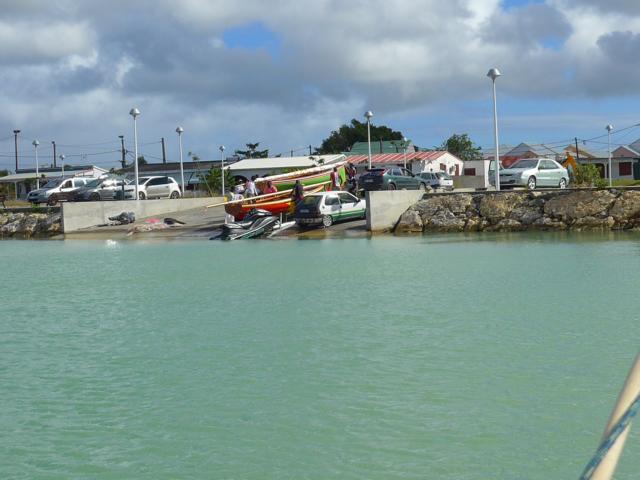 140218-A01 auf der Nord- Seite des Guadeloupe Kanals